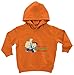 Hariz - Sudadera con capucha para bebé con texto en alemán "El mejor hermano del mundo" Coche de juguete naranja. 12-24 meses