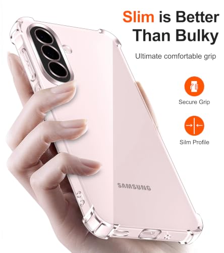 Image of Glaxx Designed Compatible with Samsung Galaxy F70 Pro /M47 /A27 Back Cover Case Soft Silicone Back Case Cover Compatible with Samsung Galaxy F70 Pro /M47 /A27 (Transparent)