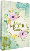 A Bíblia de Estudo da Mulher Sábia Rc Blue Sky. Com Harpa Avivada e Corinhos