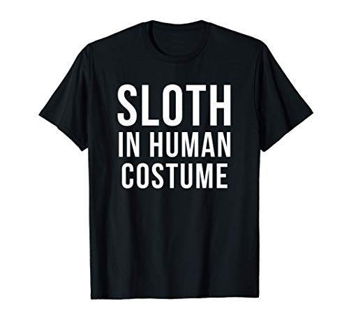 Sloth in Human costume Camiseta