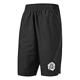 Pantalón corto - Hombre adidas Rose Short Pantalón Corto de Baloncesto, Hombre, Negro, 3XLL
