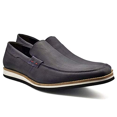 Sapato Social Masculino Oxford Sola De EVA MOD 525EVA Tamanho:42;Cor:Marinho
