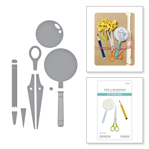 Spellbinders S2-411 Field Notes Tools Etched Dies from the Field Notes Collection