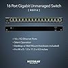 NETGEAR Switch Gigabit a 16 porte, Switch Ethernet GS316 - Montaggio desktop o a parete e garanzia limitata a vita