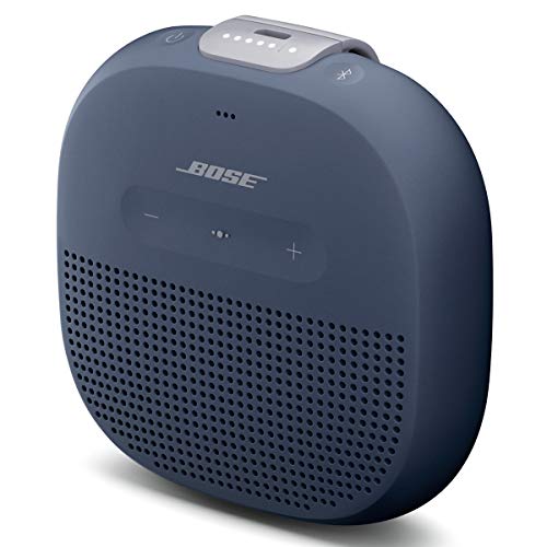 Bose SoundLink Micro: Small Portable Bluetooth Speaker (Waterproof), Midnight Blue