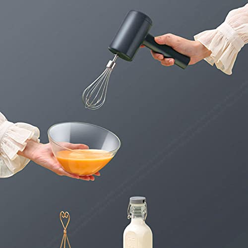 Evonecy Milchaufschäumer, multifunktionaler Handmixer Tragbarer elektrischer Schneebesen für die Küche zu Hause – Bild 3