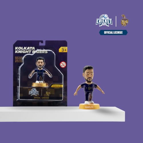 Image of Action Figure, 3 Inch Varun Chakaravarthy | IPL Edition, 360 Rotatable Head, For Fans & Collectors