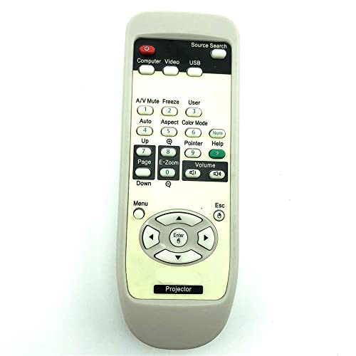 Remote Control Suitable for epson Projector EMP-S3 EMP-S3 X3 S4 EMP-83 EMP-83H EB-440W EB-450W EB-460/I H283A EMP-s1 TYEPSON01