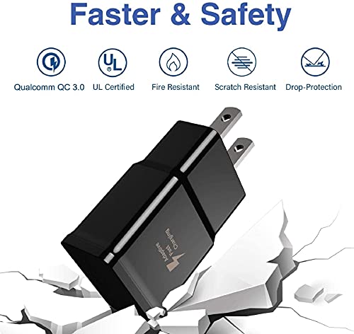 Samsung Fast Charger with USB Type C Cable Compatible Samsung Galaxy S23 Ultra/S23/S23+/S22/S22 Ultra/S22+/S21/S21 Ultra/S21+/S20/S20 Plus/S10/S10e/Note 20/Note 10/S9/S9 Plus/S8/S8 Plus/Note 9/Note 8