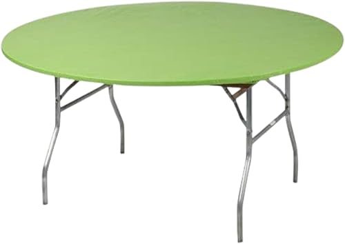Miniatura 19 de Kwik-Covers Mantel redondo de plástico ajustable de 60 pulgadas, paquete de 5 (rojo Gingham) Cuadros rojos,Negro -,Oro,Verde lima,Granate,Metálico