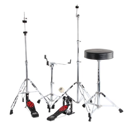 XDrum - Batteria classica completa, con bacchette