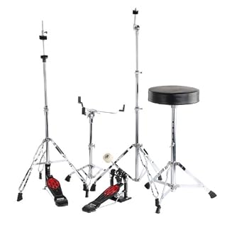 XDrum Clssic Batterie Set Complet Rouge - Les Beatles, Paul McCartney, John Lennon, RIngo Starr, George Harrison XDrum Clssic Batterie Set Complet Rouge – Image 3