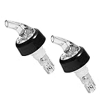 TaleeMall 2pcs Measure Liquor Pourers,30ml Quick Shot Spirit Measure Pourer Drinks Wine Cocktail Dispenser for pubs, clubs, bars