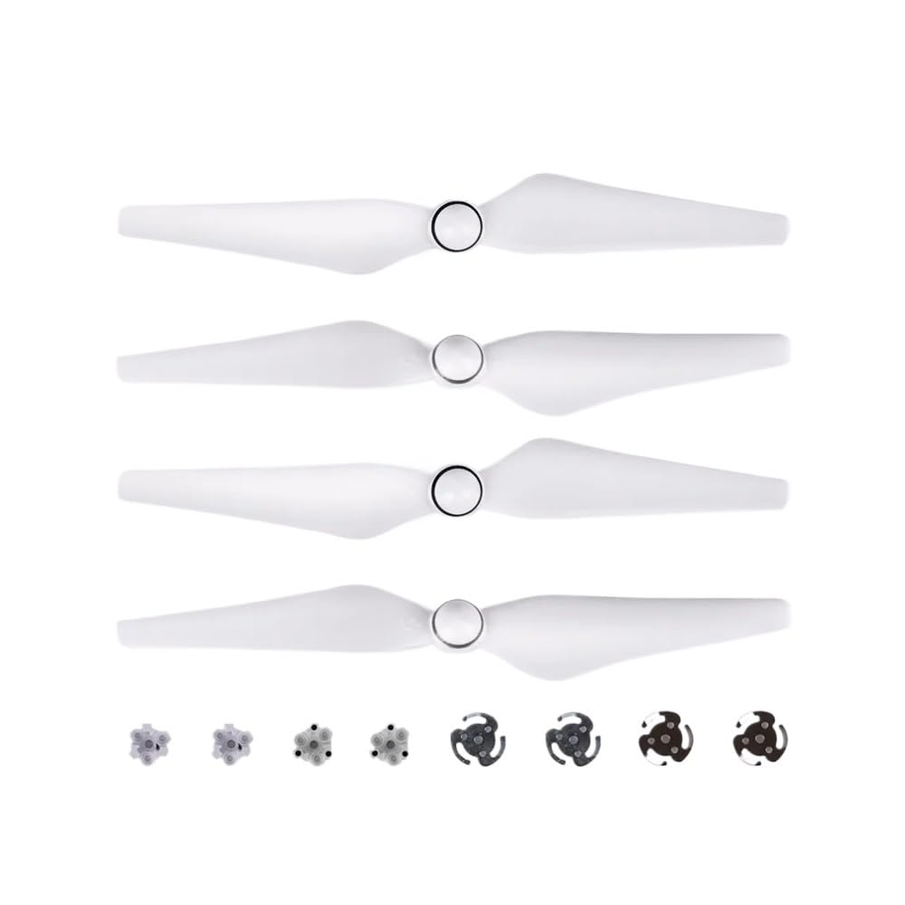 4 Palas de hélice de repuesto dron 9450S 4 Pro kit de hélices negras de recambio