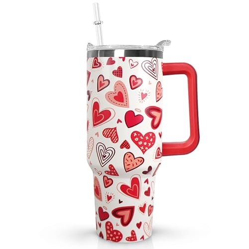 Ceovfoi Love Tumbler with Handle