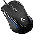 Produktbild Logitech G300s Gaming-Maus mit 2,5K DPI Sensor, USB-Anschluss, RGB-Beleuchtung, 9 programmierbare Tasten, Taste zur DPI-Umschaltung, anpassbare Spielprofile, Ultraleicht, PC/Mac - Schwarz