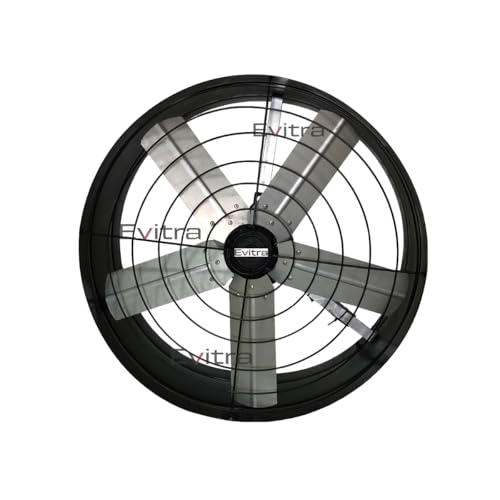 Exaustor 40 cm de Baixa Vazão 127V – Ideal para Ventilação e Extração de Ar em Ambientes Comerciais,