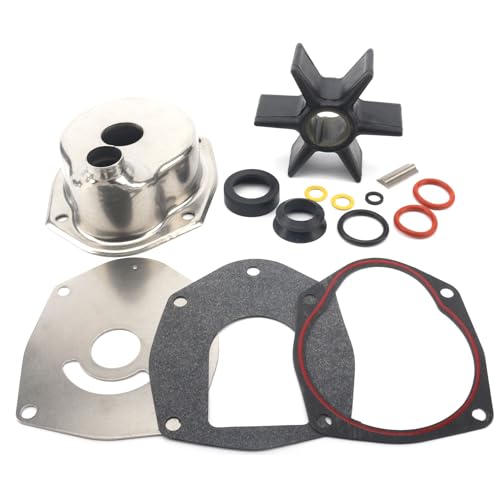 UanofCn 817275A5 Water Pump Impeller Kit with Housing for Mercury Marine 30-250 HP MerCruiser Alpha one Gen 2 Drives and Chrysler Force 75-120 HP Outboard Motors Sierra 18-3570