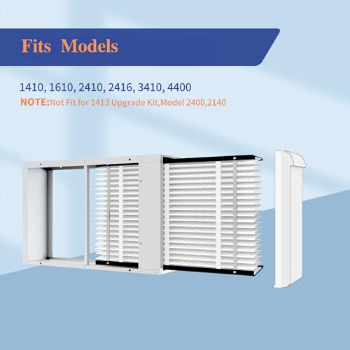 Image of 2 Pack 413 Replacement Filter,MERV13,16x25x4,Compatible with AprilAire 413 Whole House Air Purifiers Models,1410,1610,2410,2416,3410,4400,HVAC Furnace Filter Replacement,Actual Size:16 inchx28 inchx4 inch