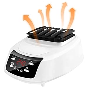 MWCBD Elektrische wasdroger, Draagbare Wasdroger Verwarming, Geluidsarme droger, 3 Tarief temperatuurregeling kleding voor Appartementen, VR, Wasserij