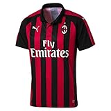 ac milan shirt 19/20 Offizielles Klubwappen des AC Mailand aus Webstoff an der Brust