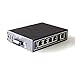 WIWAV WDH-5ET-DC 10/100Mbps Unmanaged 5-Port Industrial Ethernet Switches with DIN Rail/Wall-Mount (UL Listed, Fanless, -30~75°C)