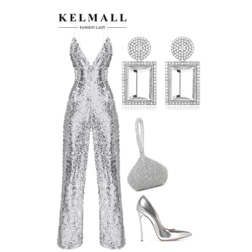 Rhinestone Crystal Rectangle Dangle Earrings, Glass Geometric Statement Earrings For Women Kelmall Collection #TOP2