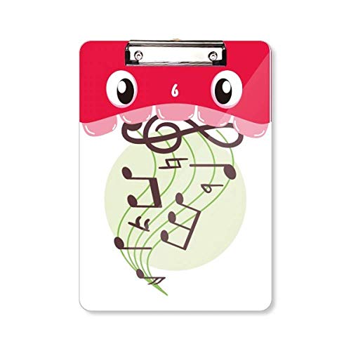 Porte-bloc de notes de musique A4 idéal pour les cours de chant