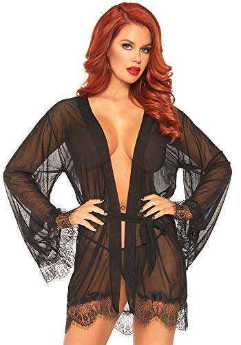 Déshabillé transparent fluide taille M/L pour sublimer les formes sans serrer