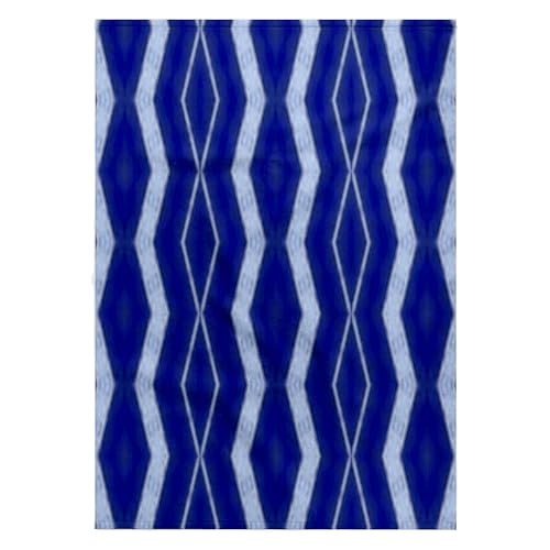 3dRose Textile Pattern Blue and White Large Wavy Lines - Towels (twl-18483-2)