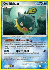 Pokemon - Quilfish (101) - Secret Wonders