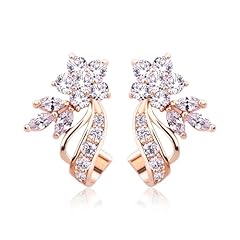 Rose Gold & White CZ