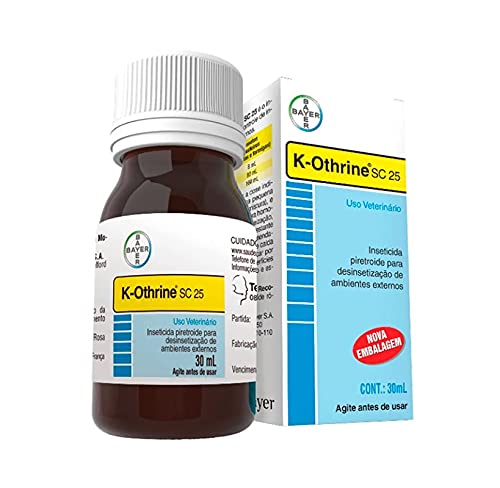 Inseticida K-Othrine 25sc Bayer 30ml - 5 Unidades