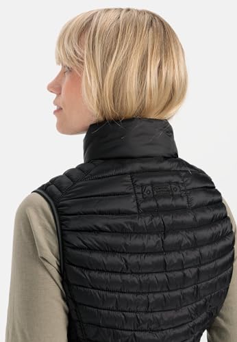 Chaqueta de mujer camel active resistente con bolsillos funcionales negro 6