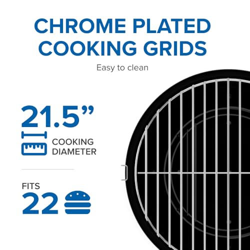 Barbecue charbon Kettle Premium Napoleon 57cm pour vos soirées terrasse - 7