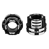 XOUX AX-C BMX Axle Nuts 10MM, Black