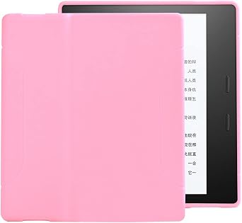 Young me Case for All-New Kindle Oasis 10th Generation, 2019 Release and 9th Generation, 2017 Release - Slim Fit TPU Gel Protective Cover Case for All-New Kindle Oasis E-Reader 7" Pink
