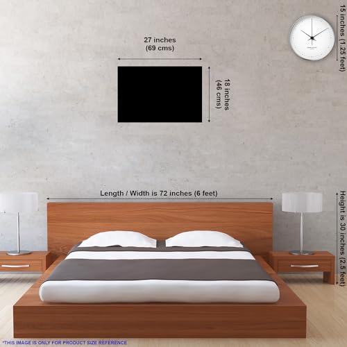 Image of Pitaara Box Dubai Marina At Dusk, UAE | Canvas Painting for Bedroom & Living Room | Engineered Wood Frame | 27 x 18 inch (69 x 46 cms)