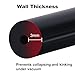EVIL ENERGY 5/32 1/4 5/16 1/2 Silicone Vacuum Tubing Hose Line Kit 5FT 130PSI Max Pressure Black (4mm 6mm 8mm 12.7mm)