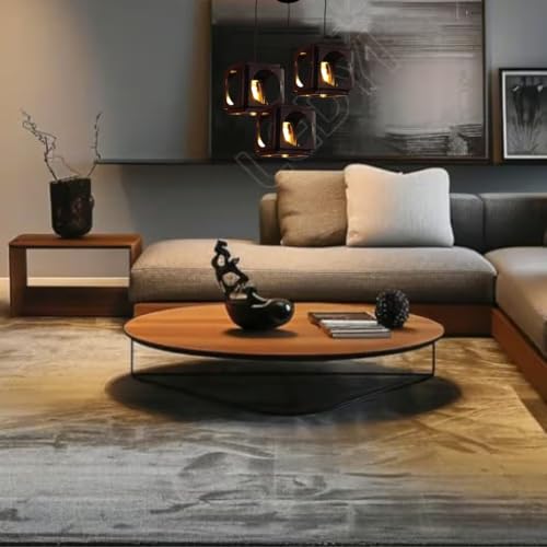 Image of Ceiling Hanging Light Hexa Round Shape Black Pendant for Dining Table, Living Room, Bedroom, Restaurants, Offices, Cafes, Hotels. E27 Bulb Type. (Bulb Not Included) (Hexa Round)