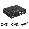 Bluetooth 5.3 Audio Receiver, Wireless Audio Receiver RCA Adapter for Stereo, USB Flash Drive/NFC One Key Connect/Car Speakers/Wireless Headphones Receiving Mode for Bluetooth Devices
