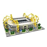 Signal Iduna Park Bricks Modellbau-Satz, 3D Puzzle Nano Micro Blocks Diamant DIY Bau pädagogisches Spielzeug Mini Building Blocks Set Spielzeug for Kinder oder Erwachsene - 3800pcs + für Erwachsene Ju