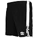 UMBRO Rose Short De Entrenamiento, Hombre, Negro, XL