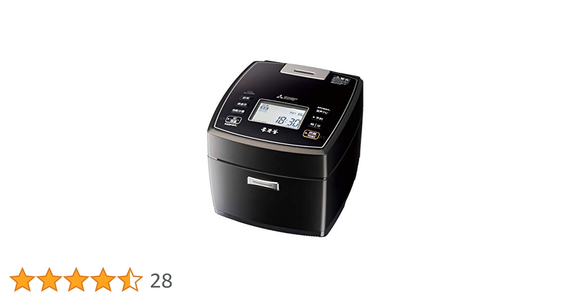 三菱　5.5合　炊飯器　炭炊釜　NJ-VXB10 本体+自立しゃもじ 71pDLIlfl4L._AC_SY200_QL15_.jpg