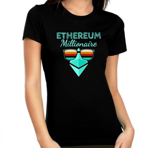 Crypto Shirts for Women Crypto Gifts Crypto Millionaire Ethereum Shirt Crypto Shirt ETH Ethereum Shirt