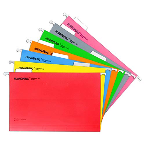 Carpeta colgante de tamaño A4 para archivo de documentos con pestañas (paquete de 14)