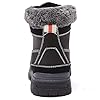 ANJOUFEMME Ladies Walking Hiking Boots Womens Winter Snow Flat Ankle Fur Lined Boots Waterproof Trekking Camping Backpacking Outdoor Shoes FNW19-FN-UK-BLACK-6 #2