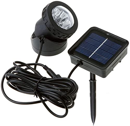 Lumière solaire d'étang sous-marin projecteur LED extérieur étanche pour éclairage de piscine