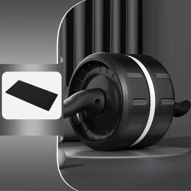 Miniatura 7 de Rodillo de abdominales, rueda de abdominales de auto rebote, equipo de entrenamiento de abdominales para entrenamiento de abdominales y fuerza