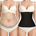 sellto Waist Trainer for Women Tummy Control Postpartum Recovery Belt Waist Cincher Body Shaper